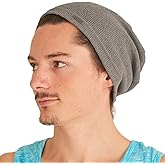 CHARM Mens Light Weight Summer Beanie - Womens Breathable Slouchy Baggy Knit Hat