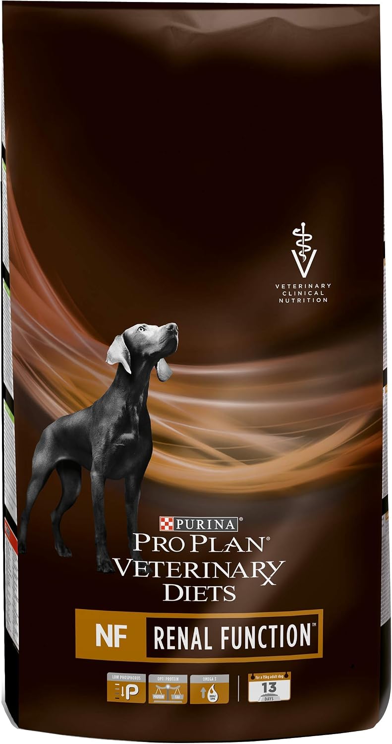 PRO PLAN VETERINARY DIETS NF Renal Dry Dog Food 3kg, 3 kg (Pack of 1)