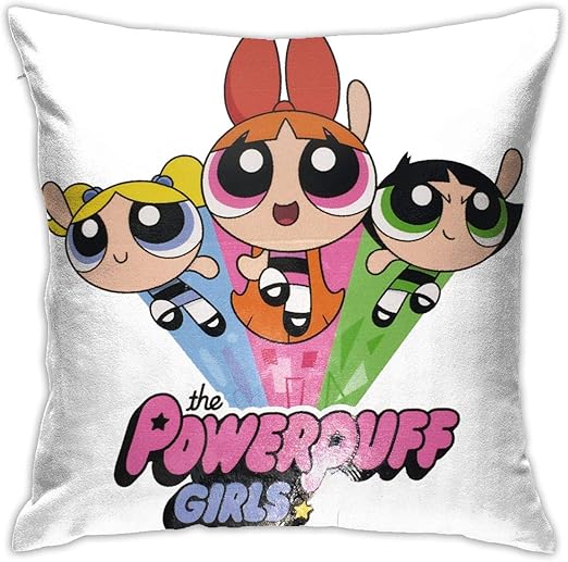 Amazon Com Narcnton Powerpuff Girls Throw Pillow Decorative