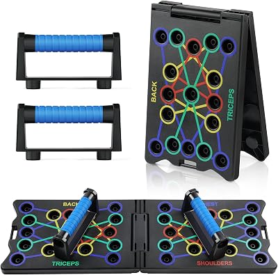 Flintronic 24 In 1 Push Up Board Foldable Multifunctional Exercise Board
