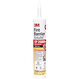 3M Fire Barrier Sealant CP 25WB+ - for Commercial, Industrial and Residential Applications - Cartridge, 10.1 fluid ounces - R