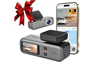 AUREON Car Camera Front Dash Cam 2K High grade-140° Wide Angle Car Camera with WiFi, Night Vision, G-Sensor, Loop Recording, 