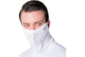 SUIGOLF Korea (Type G) UV Sun Protection Balaclava Half Face Mask - for Golf, Hiking, Running, Cycling & Outdoor Sports