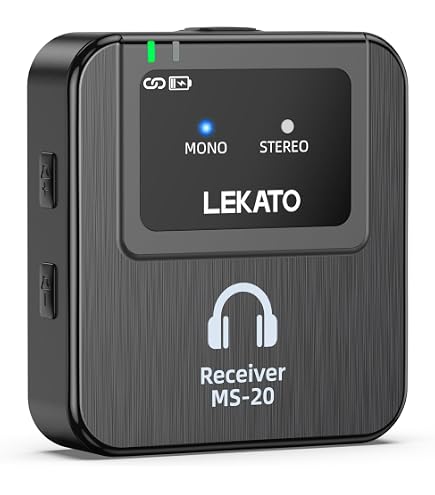 Amazon.com: LEKATO Wireless in-Ear Monitor Receiver, Only Support
