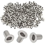 Litoexpe 1.5MM Tiny Grommets Eyelets 200 Pcs, Self
