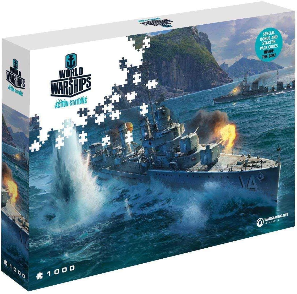 World of Tanks Jigsaw Puzzle Pan-Asian Destroyers (1000 Pieces) Merlin Puzzles