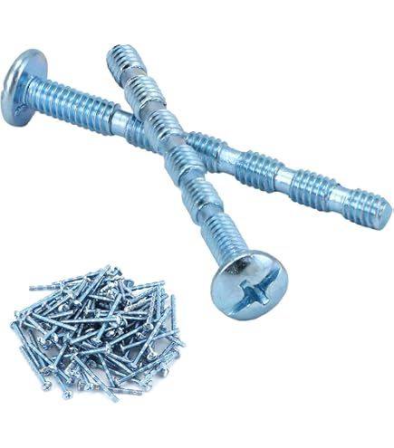 #8-32 Truss Head Break Away Screws – 1-3/4" Long, Zinc Plated, 20-Pack – Snaps Clean At 1/4" Intervals