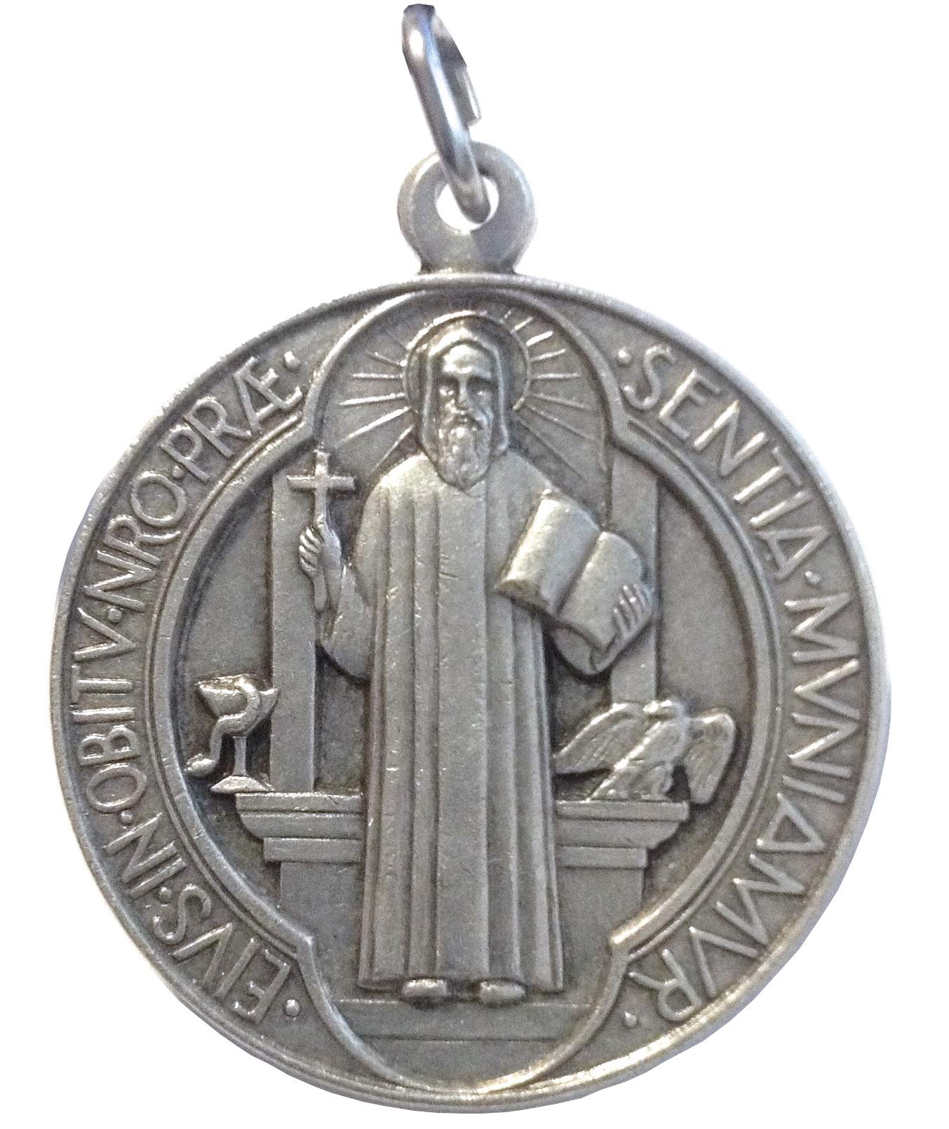 I G J Saint Benedict Medal - BIg Size - 32 mm - Made in High Relief