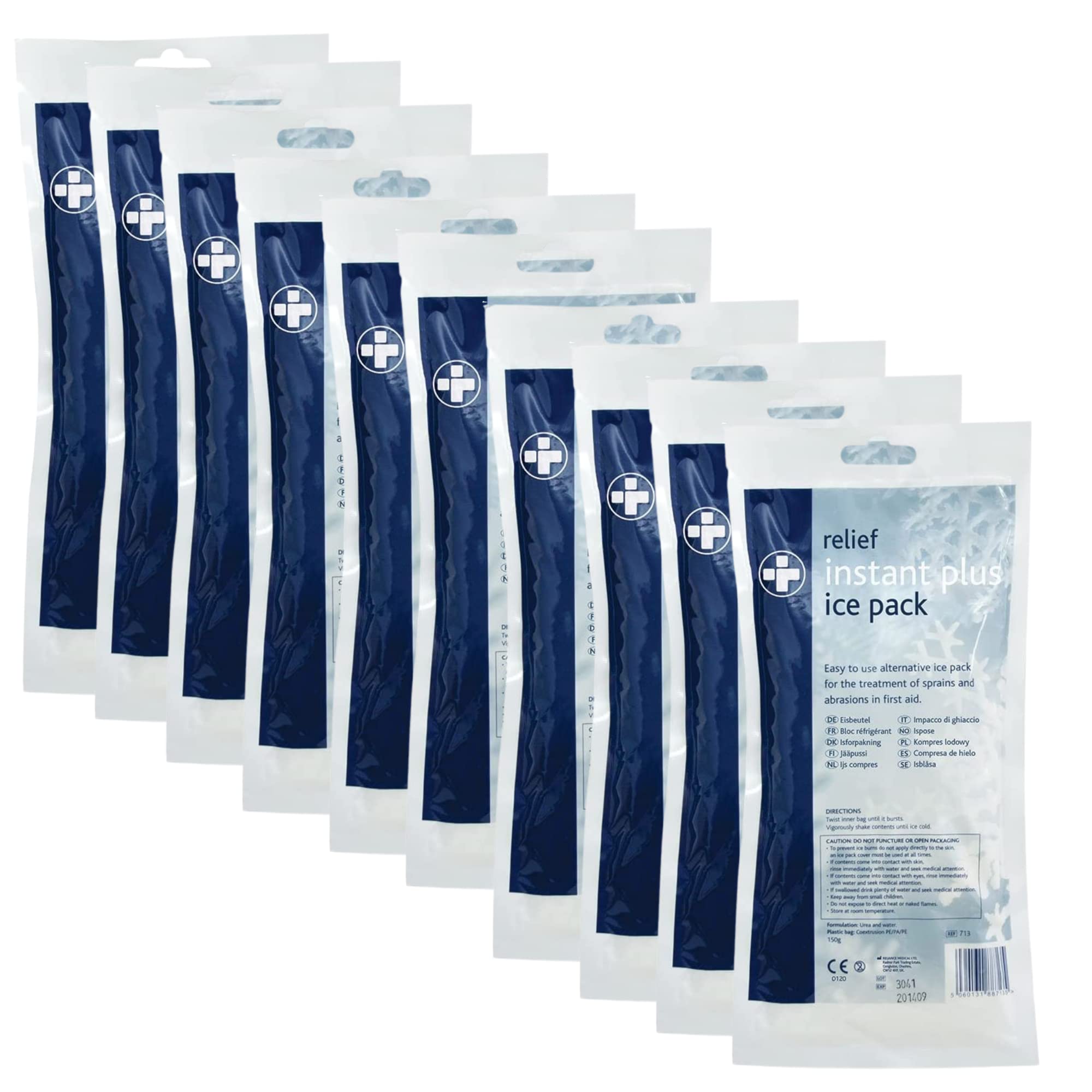 Reliance Medical 150 g Relief Plus Instant Ice - Pack of 10