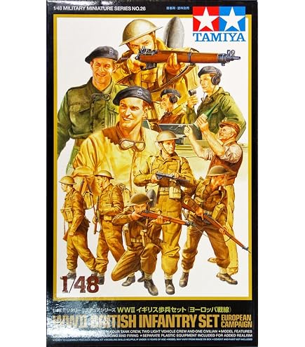 Tamiya 32512 - Maquette Infanterie Allemande - Échelle 1:48 - 15 Figurines à Assembler