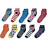 Hanes girls Fashion Ankle Socks (10 Pack)