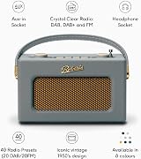 Roberts Revival UNO BT DAB/DAB+ FM Radio with Bluetooth Dove Grey view 3