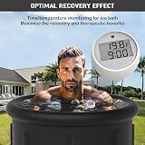 CHEYLIZI Digital Ice Bath Thermometer - Floating, Timer, Waterproof view 7