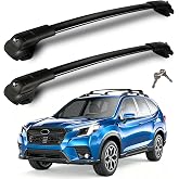 Aceavy 300LBS Roof Rack Cross Bars Compatible with Subaru Forester 2014-2026(NOT for Wilderness) Heavy-Duty Aluminum Crossbars Roof Rails Rooftop Cargo Basket Carrier Bag Luggage Canoe Kayak Bike