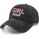 XIAOSLMP Girl Dad Hat, Festival or Birthday Gifts from Son, Daughter, Wife, Embroidery Adjustable Cotton Baseball Cap