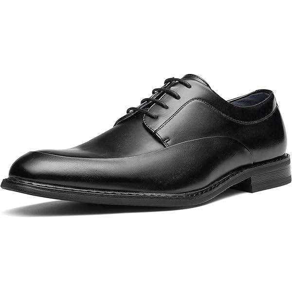 Amazon.com | Bruno Marc Men's Dress Oxford Shoes Classic Lace Up Formal Cap  Toe Shoes,Size 6.5W,Black,DOWNING-01 | Oxfords