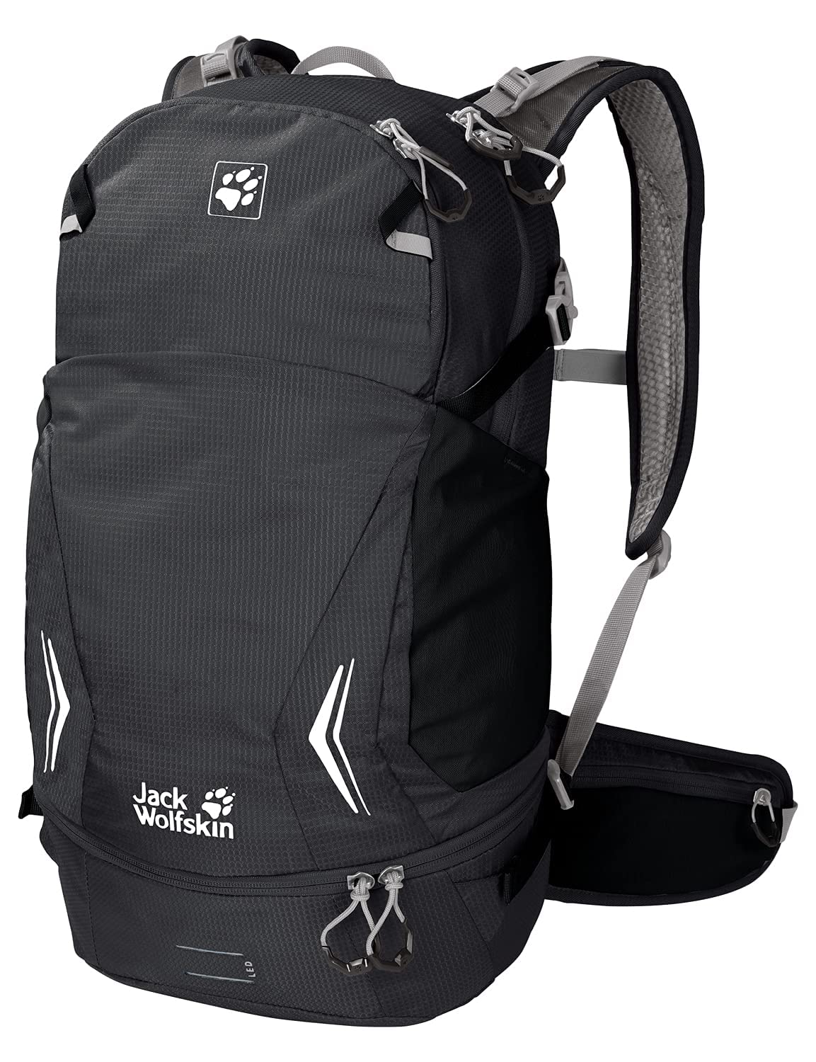 Jack Wolfskin Unisex - Adult Moab Jam 30 Backpack, Unisex – Adults, Backpack, 2008521, Black, standard size