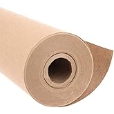 Eco Kraft Wrapping Paper Roll (Jumbo) | Biodegradable Recycled Material | Made in the USA | Multi-use: Natural Wrapping Paper