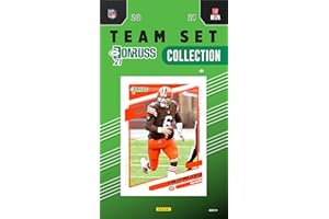 Cleveland Browns 2021 Donruss Factory Sealed 11 Card Team Set with Nick Chubb and 4 Rated Rookie Cards Plus