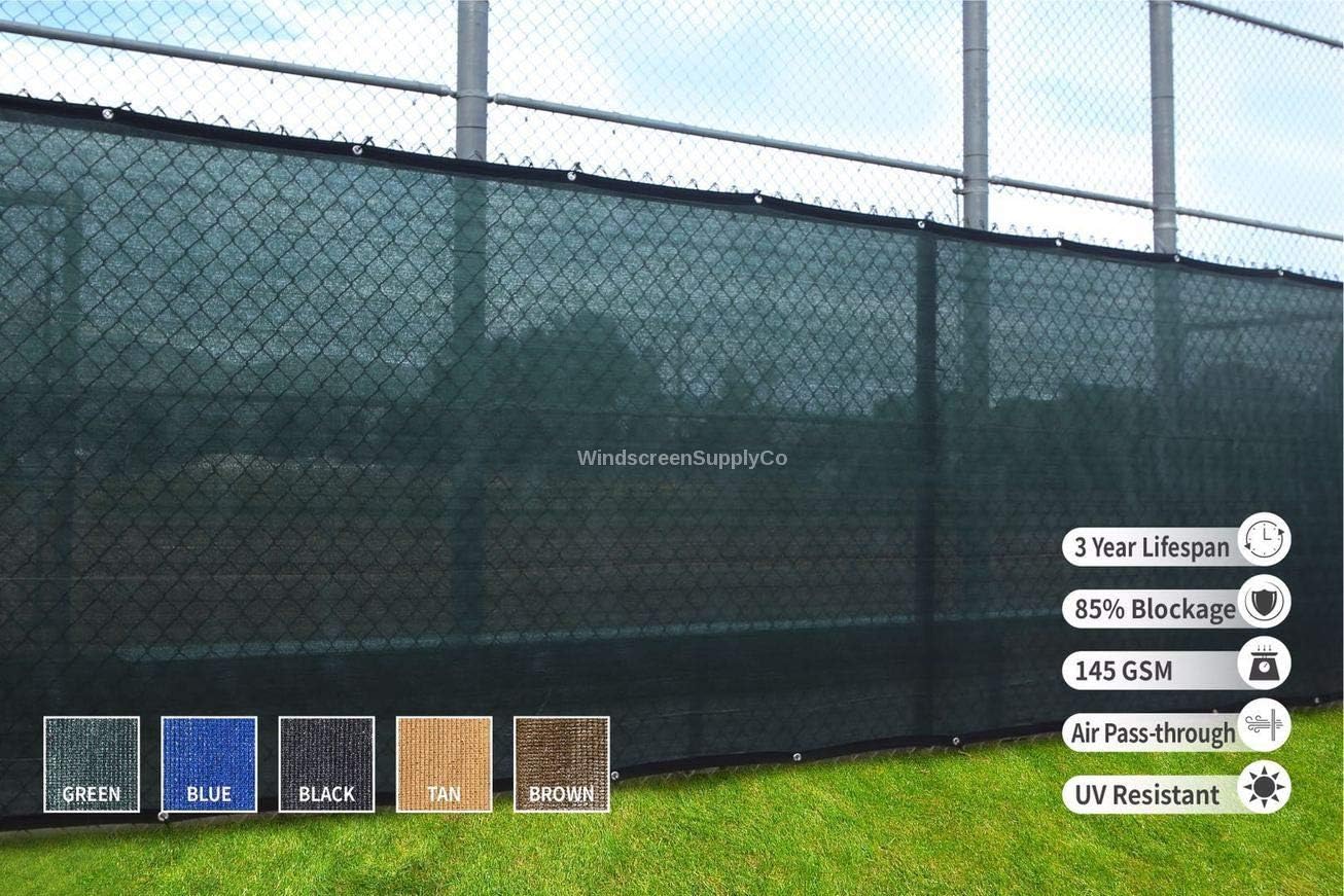 Windscreensupplyco Heavy Duty Fence Privacy Screen 5ft X 50ft Chain Link Fence Cover Shade Cloth With Grommets Black Shade Cloth The Most Fashionable Www Klevering Com Windscreensupplyco Heavy Duty Fence Privacy Screen 5ft X 50ft Chain Link Fence Cover Shade Cloth With Grommets Black Shade Cloth The Most Fashionable Www Klevering Com