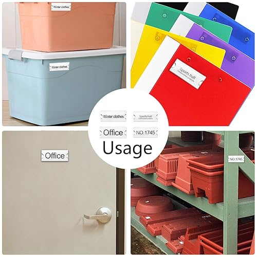 12 Sets Magnetic Badge Holders With Adhesive Tape - Strong Magnets For Name Tags & ID Badges, No More Pin Holes