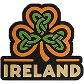 Vagabond Heart Ireland Sticker - Ireland Weatherproof Vinyl Decal - Irish Souvenir