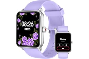 LIVIKEY Smart Watch (Answer/Make Call) for Women Men, Fitness Tracker with Heart Rate, Blood Oxygen, Sleep Tracker, IP68 Waterproof Fitness Watch Step Calorie Counter Pedometer Compatible iPhone & Android