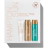 Hampton Sun Travel Trio Kit | SPF 30 1 oz. Continuous Mist Sunscreen + Hydrating Aloe Continuous Mist 1 oz. | Broad-Spectrum, Advanced Water + Sweat Resistance | Soothing + Hydrating Sunburn Relief