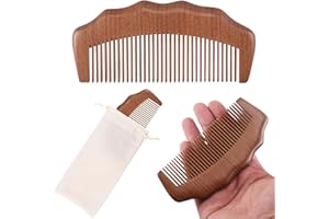 NICECRAFT Wooden Labor Comb for Women, Labor and Delivery Essentials for Pregnant Women, Natural Birthing Comb Baby Shower Gifts with Cloth Bag