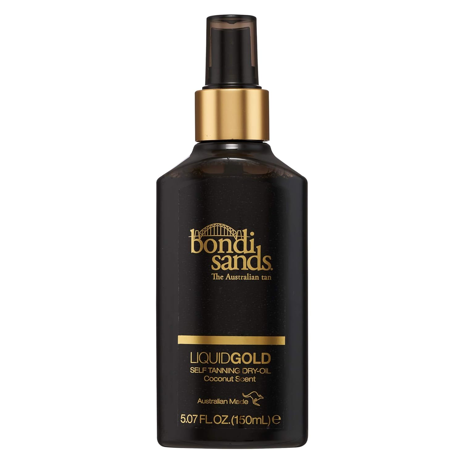 Bondi Sands Self Tanner Liquid Gold - Sunless Tanning Oil For a Natural Looking Australian Golden Tan (5.07 FL OZ)