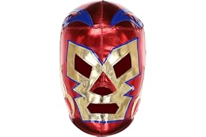 THREE MASK | Pro-Quality Wrestling Masks | Authentic Lucha Libre Costume - Adult Size | Máscaras de Luchador Made in Mexico