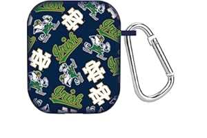 AFFINITY BANDS Notre Dame Fighting Irish HD Case Cover Compatible with Apple AirPods Gen 1 & 2 (Random)