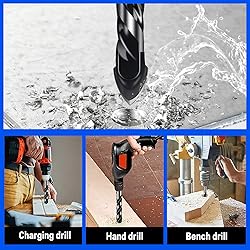 5-Piece 9/16“ Masonry Drill Bits for Tile Glass