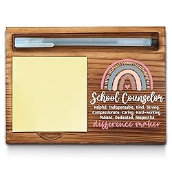 School Counselor Sticky Note Holder, School