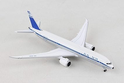 Amazon Com Herpa 533201 El Al Boeing 787 9 Dreamliner 4x Edf