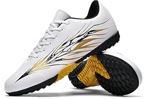 lozoye Indoor Soccer Cleats Mens Womens Turf Soccer Cleats Wide Socer Shoes FG AG TF High Ankle Football Boots