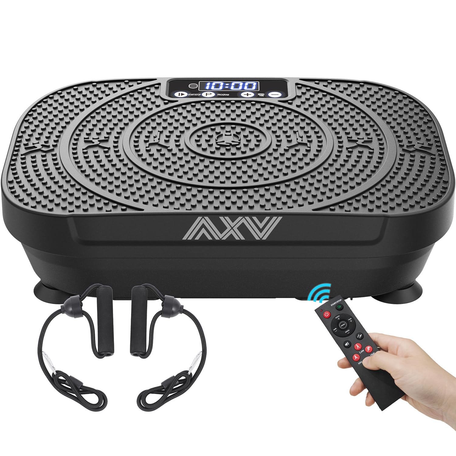 Photo 1 of AXV Vibration Plate Platform Exercise Machine Fitness Vibrating Shaking Full Body Shaker Workout Vibrate Stand Shake Board Sport Gym for Weight Loss Lymphatic Drainage for Women Men