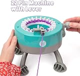 KNITTING CIRCLE Kids Knitting Station 22 Pin Machine Two Colour Yarn Kit view 4