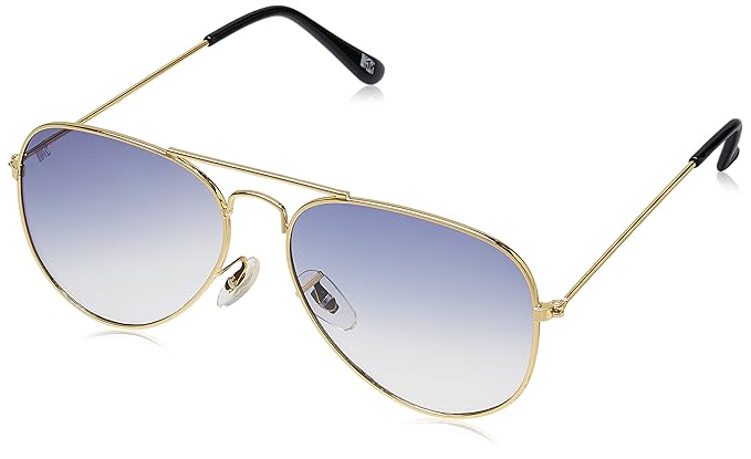 Aviator Sunglass (Golden) (MTV-123|C7 58)
