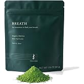 TEACODE BREATH Organic Matcha from JAPAN Above Ceremonial Grade 50g/1.76oz | Uji Single Origin | JAS Certified Organic | Zero-Sugar | First Harvest | 6+ Months Aged Vintage | Green Tea Powder