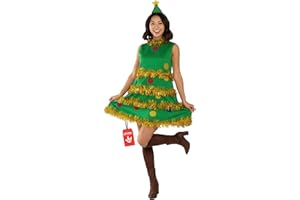 fun shack Christmas Tree Dress Women, Christmas Costumes For Women, Xmas Tree Dress, Fun Costumes for Woman