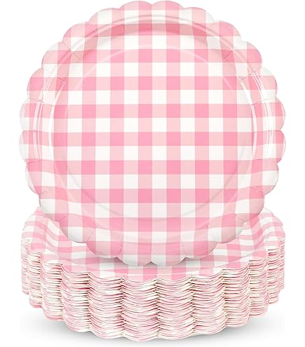 Noah's Ark Animal Print Dessert Plates - 8 Piece Party Set For Kids Birthday Celebrations