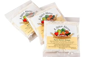 DELI DIRECT A Spice Above Dip Mix – Alpine Asiago | Gourmet Seasoning & Spice Blend | Perfect for Easy Cooking, Dips, Spreads & Recipes | All-Natural, No MSG | 3-Pack