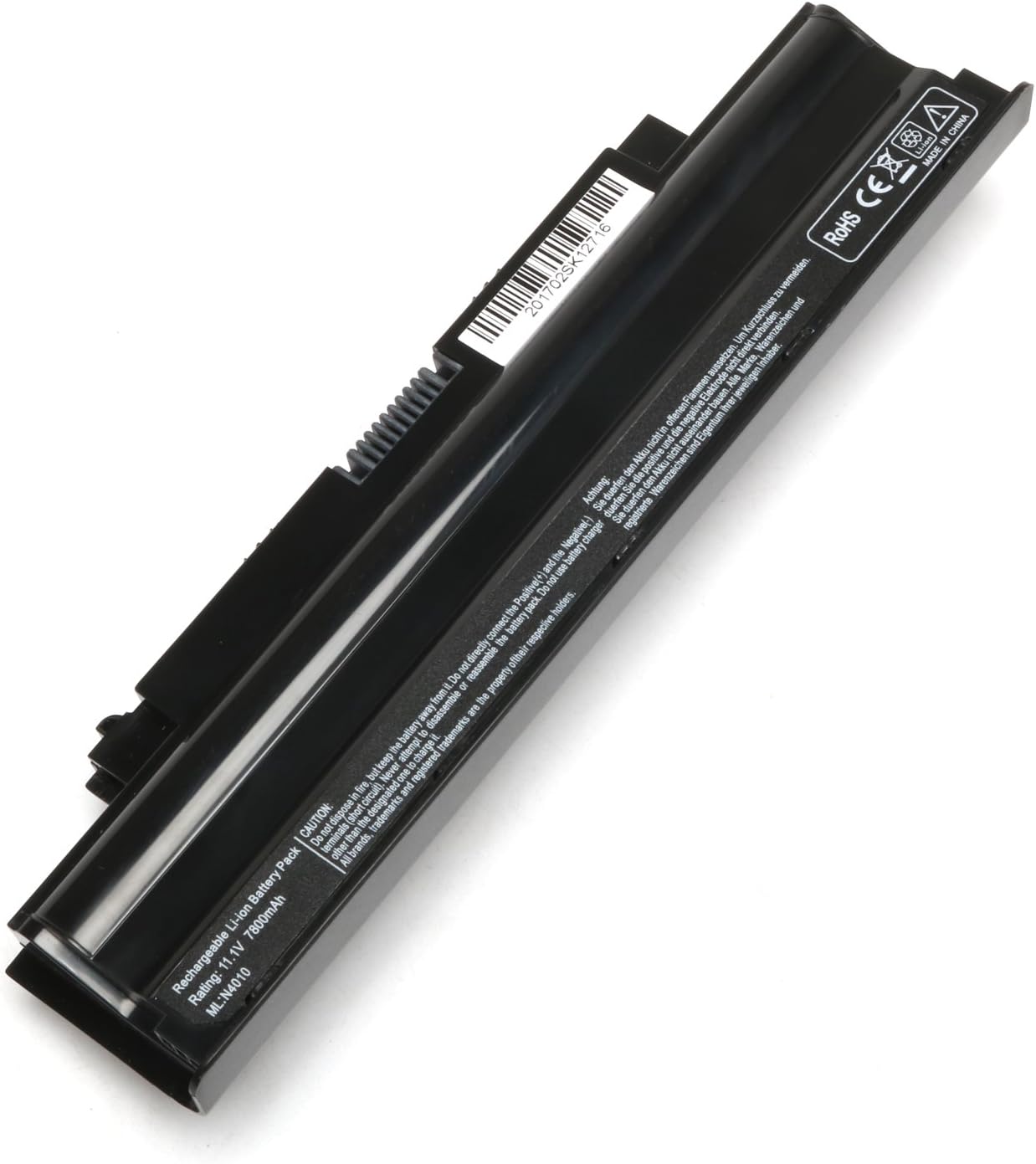 New 11.1V 7800MAH 9 Cell Laptop Battery for Dell I-nspiron 3420 3520 15R 14R 13R 17R M501 M503 M4110 N4110 N4010 N5110 N5010 M5110 N3010 N7110 N7010 Series,P/N J1knd 4t7jn 04yrjh