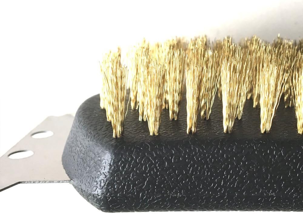 G-Box Barbecue Grill Brush and Scraper, 15 Inch Long Handle BBQ Brush,Tough Scraper and Thicker Durable Bristles, for Charcoal Gas Electric and Infrared Outdoor BBQ Grill: Home & Kitchen
