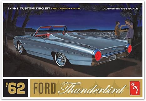 Amazon Amt 1 25 1962 フォード サンダーバード プラモデル 通販