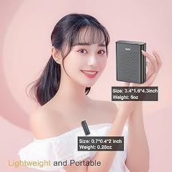 Jkoailiwi Portable Voice Amplifier with Wireless