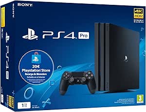 Sony Playstation 4 Pro (PS4) Consola de 1TB + 20 euros ...