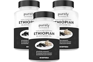 Ethiopian Black Seed Oil, 𝐏𝐮𝐫𝐞𝐥𝐲 𝐍𝐮𝐭𝐫𝐢𝐞𝐧𝐭 Ethiopian Black Seed Oil (3PCS)