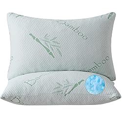 HOXXME Shredded Memory Foam Pillows for